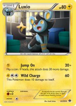 Carte Pokémon: Luxio