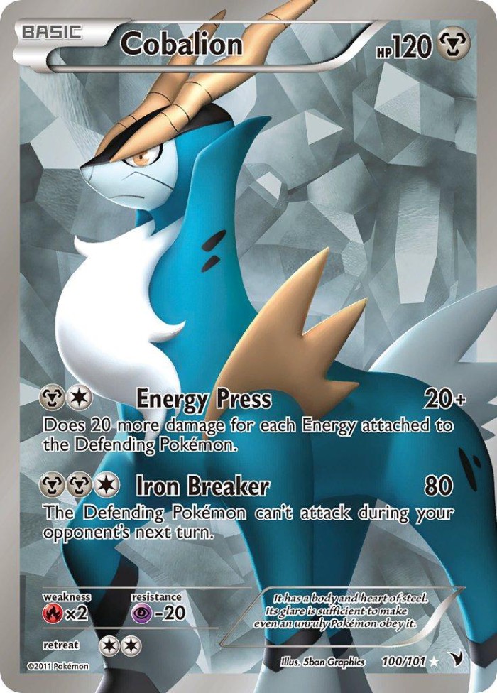 Carte Pokémon: Cobalion [Cobaltium]