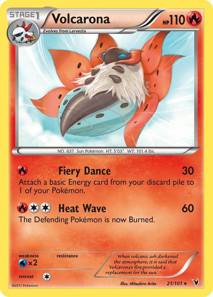 Carte Pokémon: Volcarona [Pyrax]