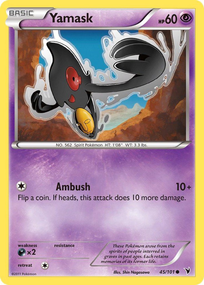 Carte Pokémon: Yamask [Tutafeh]