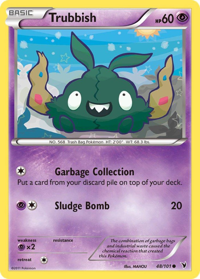 Carte Pokémon: Trubbish [Miamiasme]