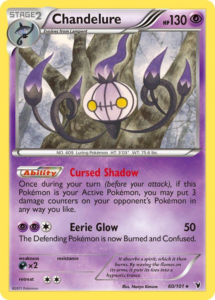 Carte Pokémon: Chandelure [Lugulabre]