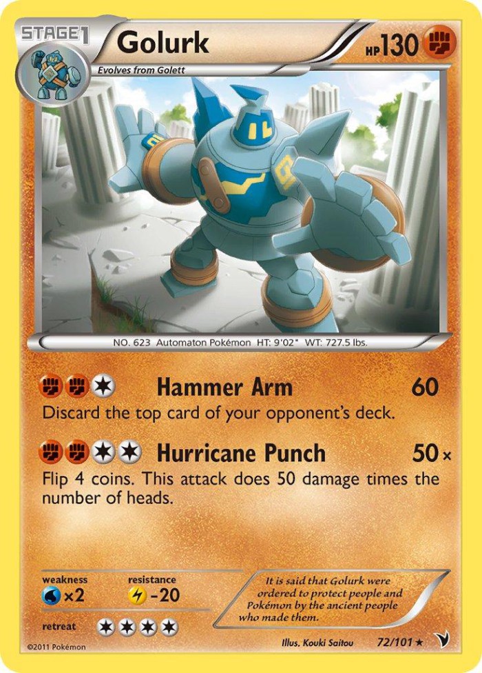 Carte Pokémon: Golurk [Golemastoc]