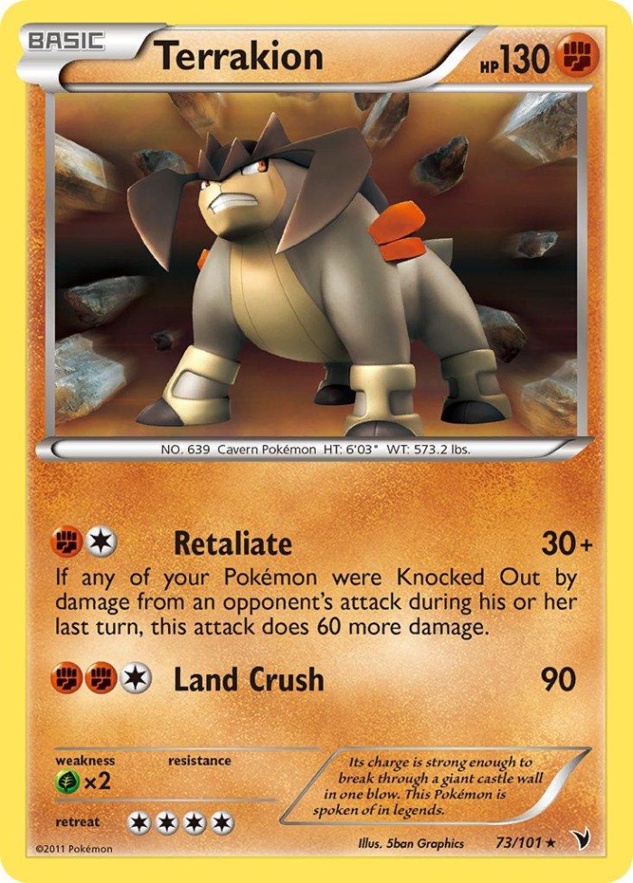 Carte Pokémon: Terrakion [Terrakium]