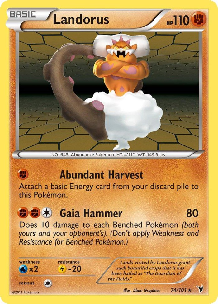 Carte Pokémon: Landorus [Démétéros]