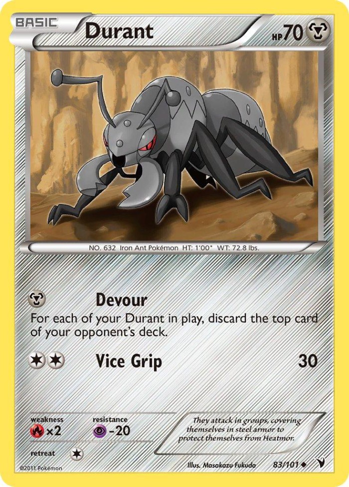 Carte Pokémon: Durant [Fermite]