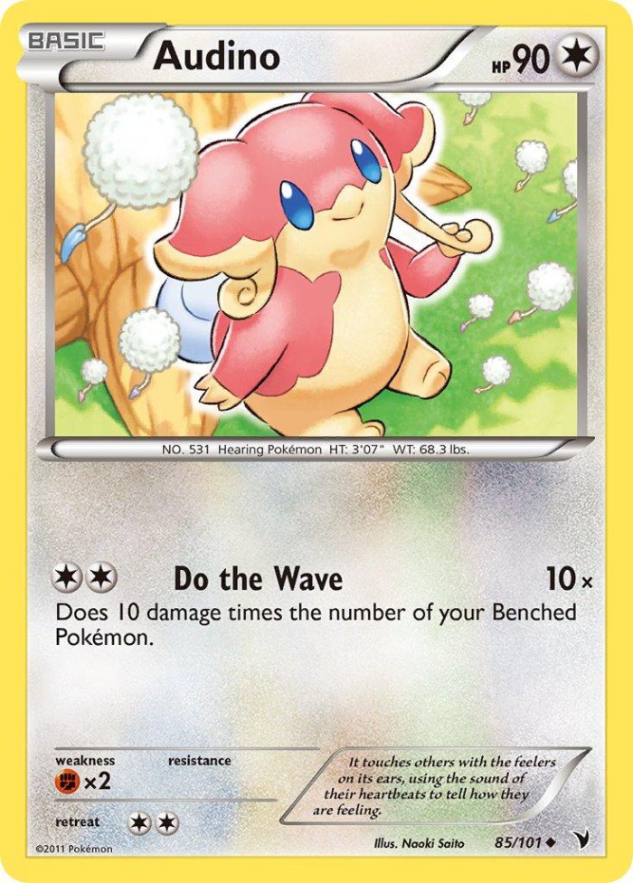 Carte Pokémon: Audino [Nanméouïe]