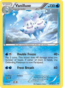 Carte Pokémon: Vanilluxe