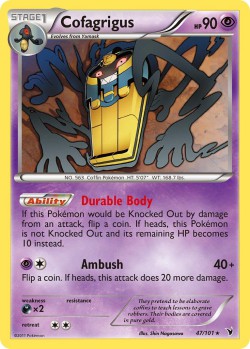 Carte Pokémon: Cofagrigus