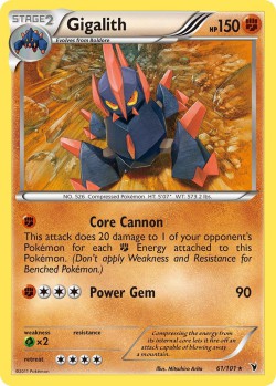 Carte Pokémon: Gigalith