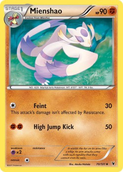 Carte Pokémon: Mienshao