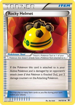 Carte Pokémon: Rocky Helmet