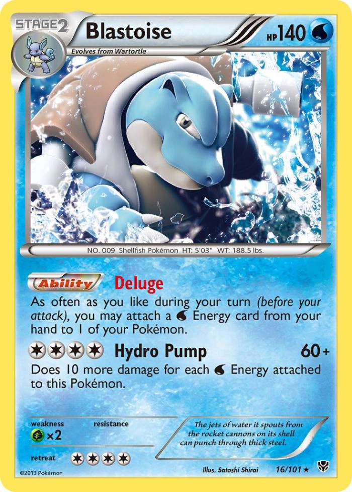 Carte Pokémon: Blastoise [Tortank]