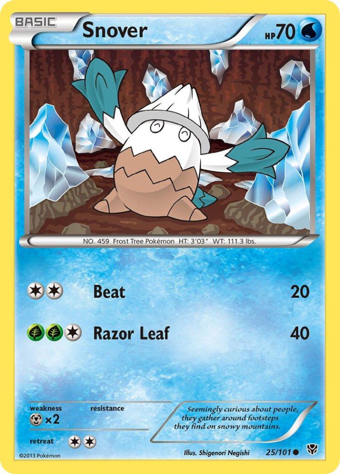 Carte Pokémon: Snover [Blizzi]