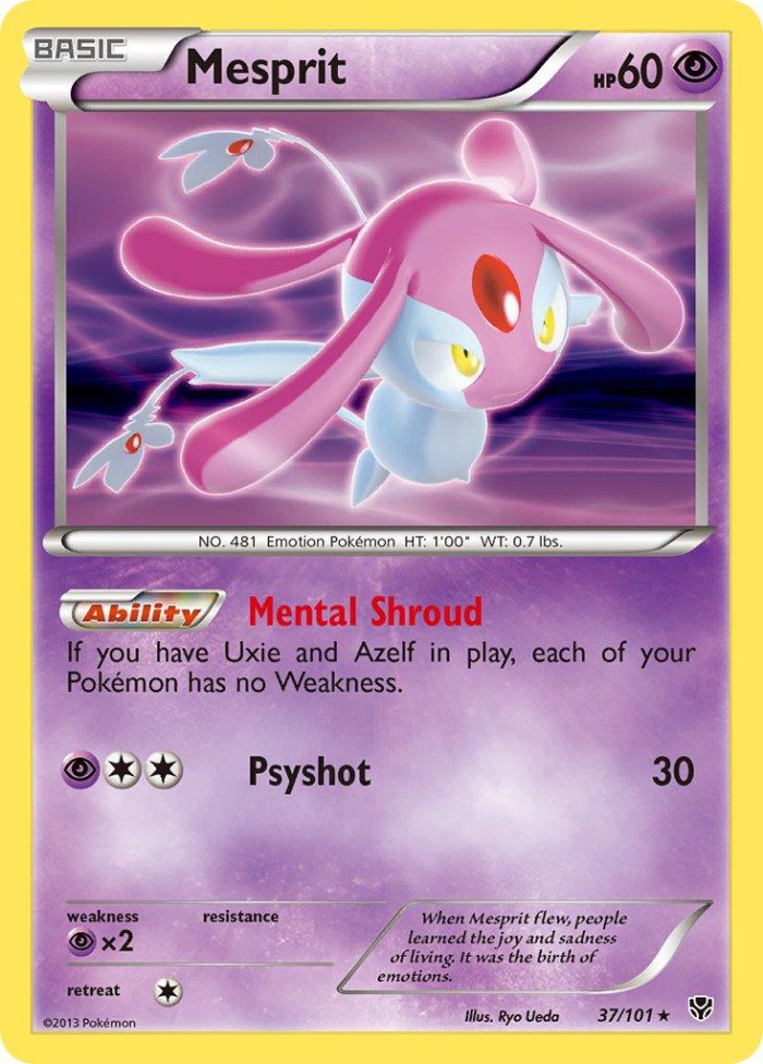 Carte Pokémon: Mesprit [Créfollet]