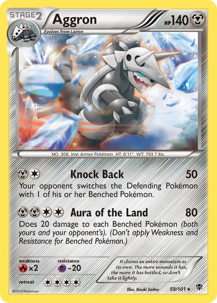 Carte Pokémon: Aggron [Galeking]