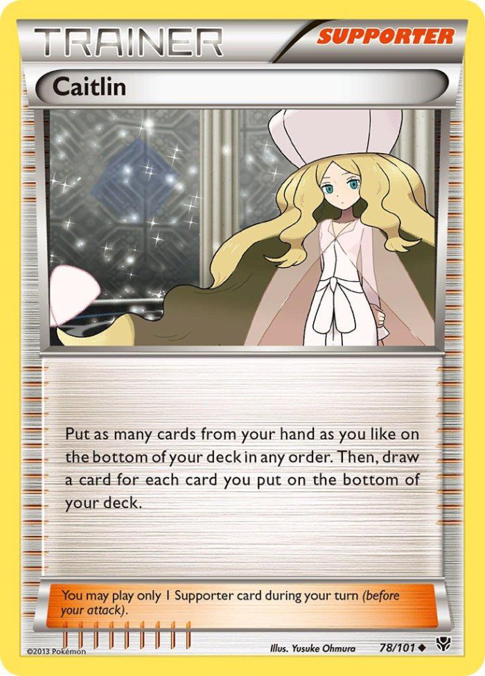 Carte Pokémon: Caitlin [Percila]