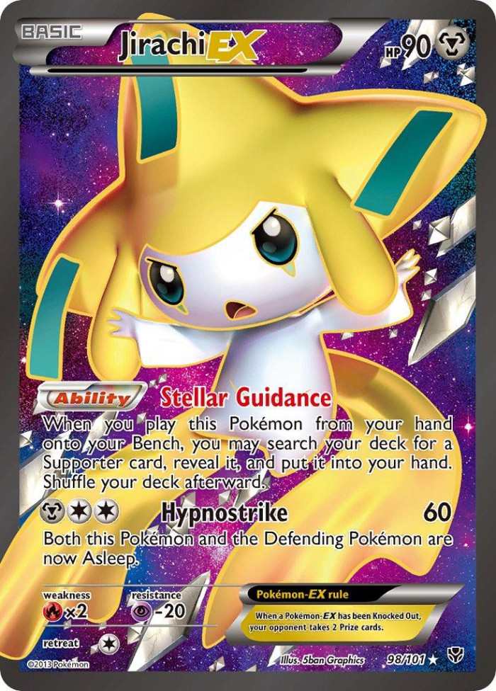 Carte Pokémon: Jirachi EX [Jirachi EX]