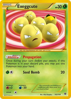 Carte Pokémon: Exeggcute