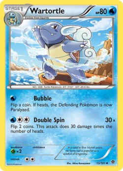 Carte Pokémon: Wartortle