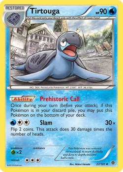 Carte Pokémon: Tirtouga