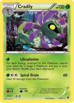 Carte Pokémon: Cradily