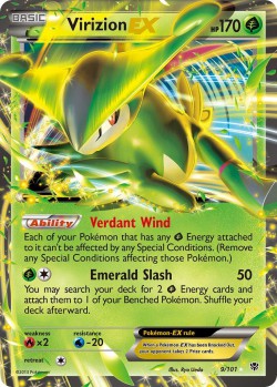 Carte Pokémon: Virizion EX