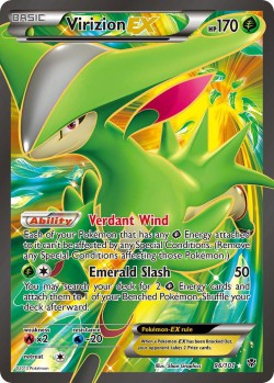 Carte Pokémon: Virizion EX