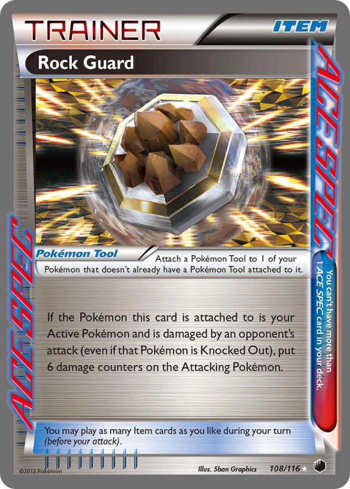 Carte Pokémon: Rock Guard [Garde Roche]