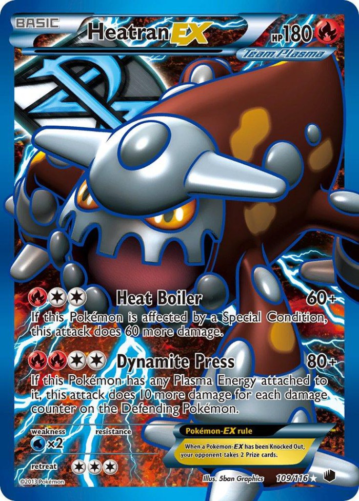 Carte Pokémon: Heatran EX [Heatran EX]