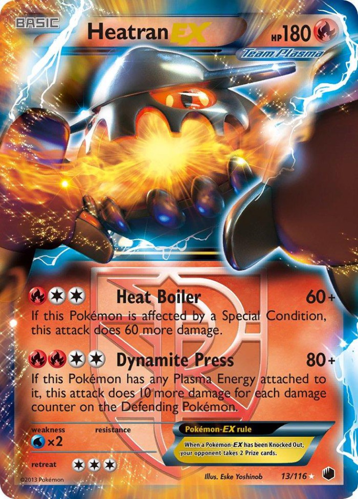 Carte Pokémon: Heatran EX [Heatran EX]