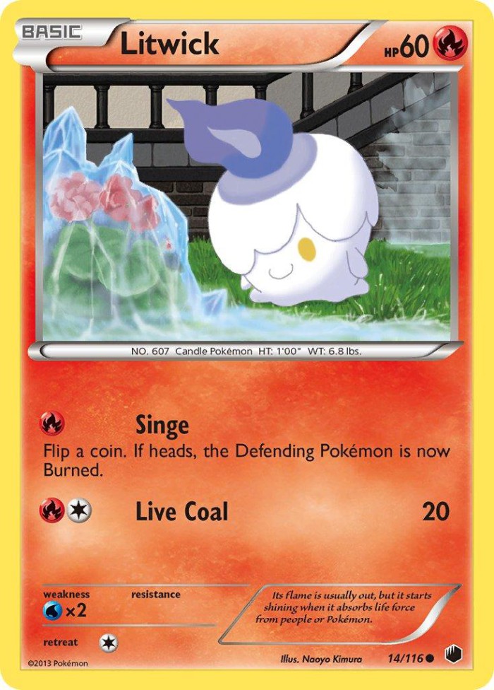 Carte Pokémon: Litwick [Funécire]