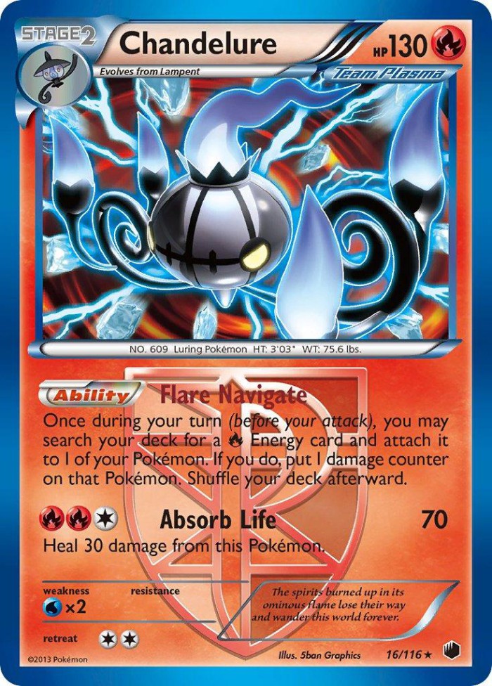 Carte Pokémon: Chandelure [Lugulabre]