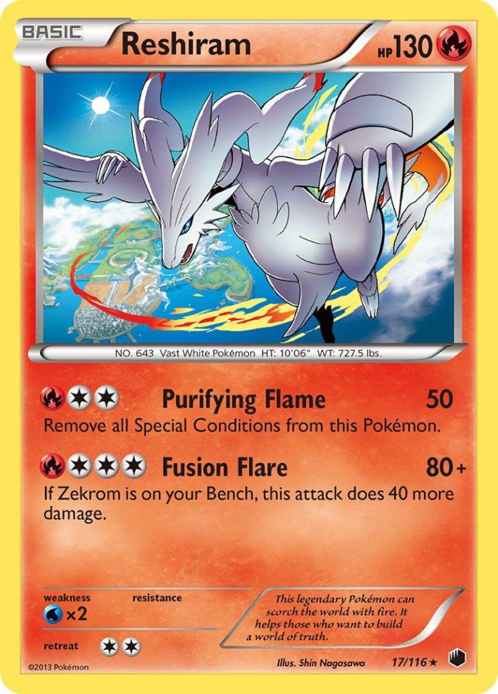 Carte Pokémon: Reshiram [Reshiram]