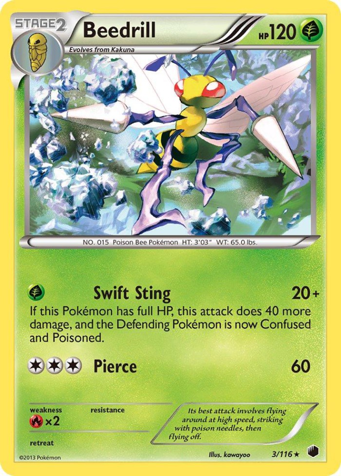 Carte Pokémon: Beedrill [Dardagnan]