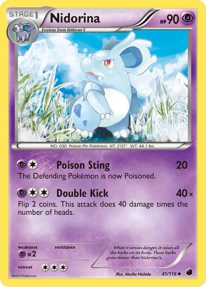 Carte Pokémon: Nidorina [Nidorina]