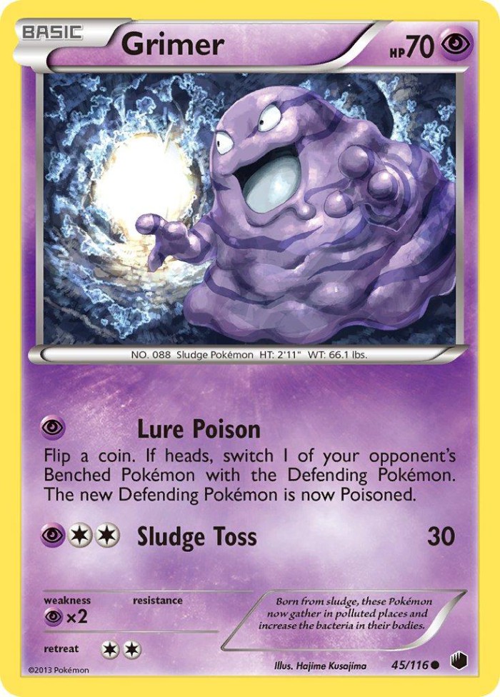 Carte Pokémon: Grimer [Tadmorv]