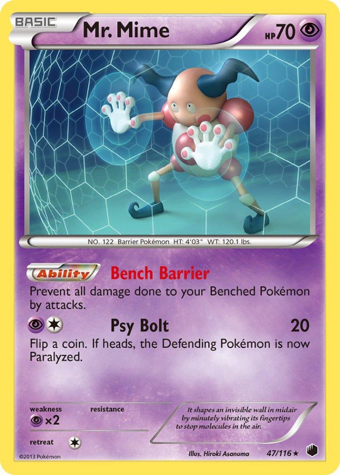 Carte Pokémon: Mr. Mime [M. Mime]