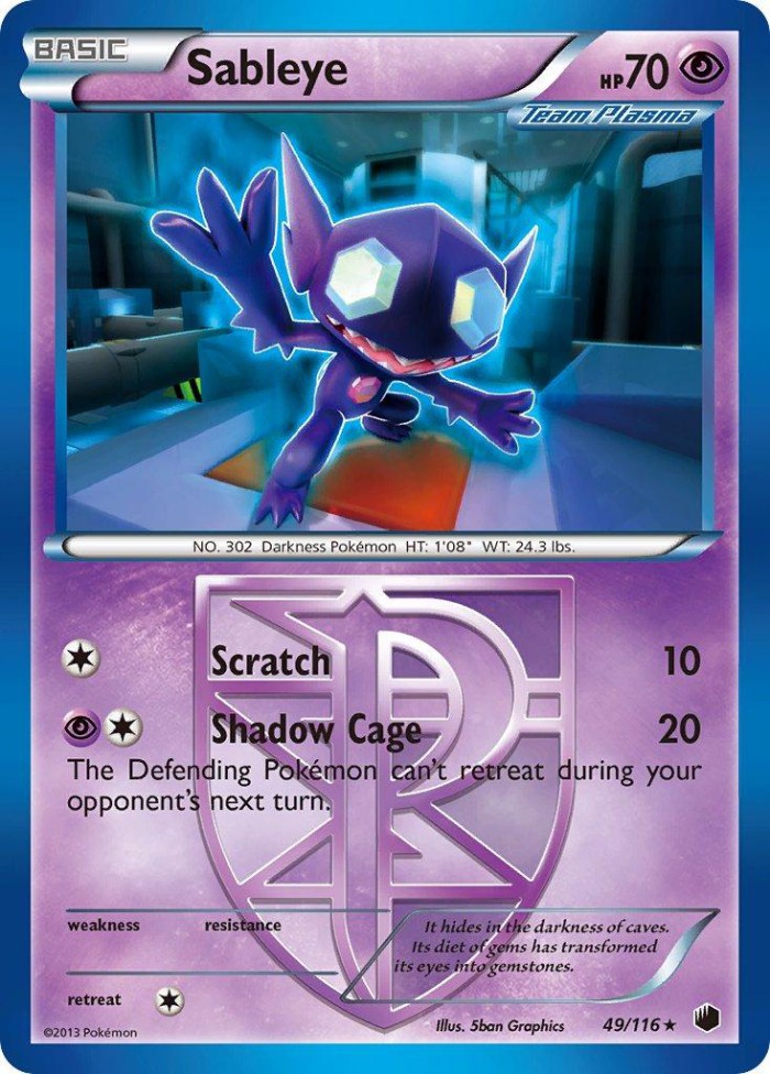 Carte Pokémon: Sableye [Ténéfix]