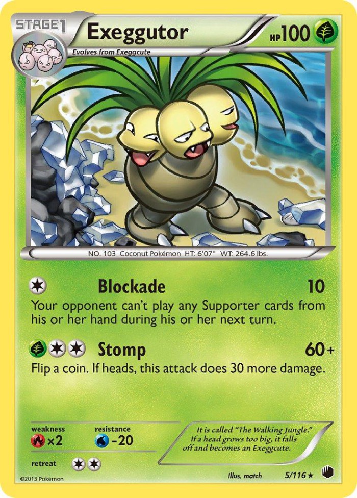 Carte Pokémon: Exeggutor [Noadkoko]