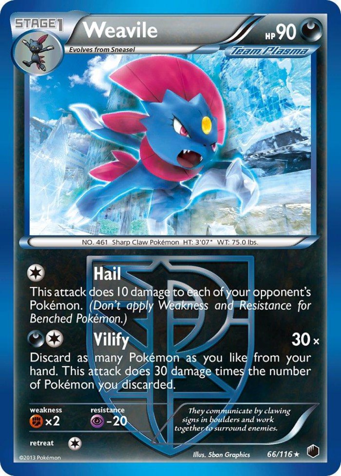 Carte Pokémon: Weavile [Dimoret]