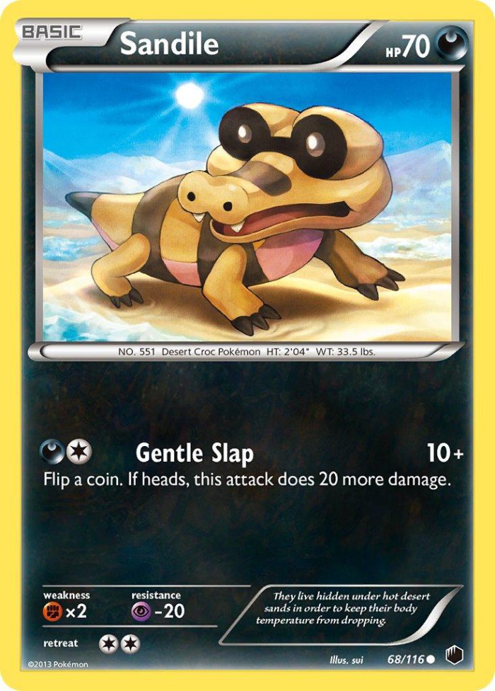 Carte Pokémon: Sandile [Mascaïman]