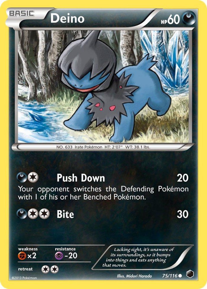 Carte Pokémon: Deino [Solochi]