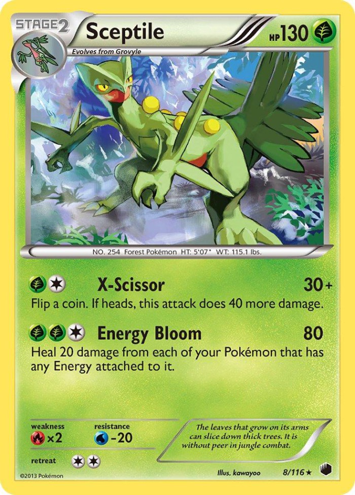 Carte Pokémon: Sceptile [Jungko]