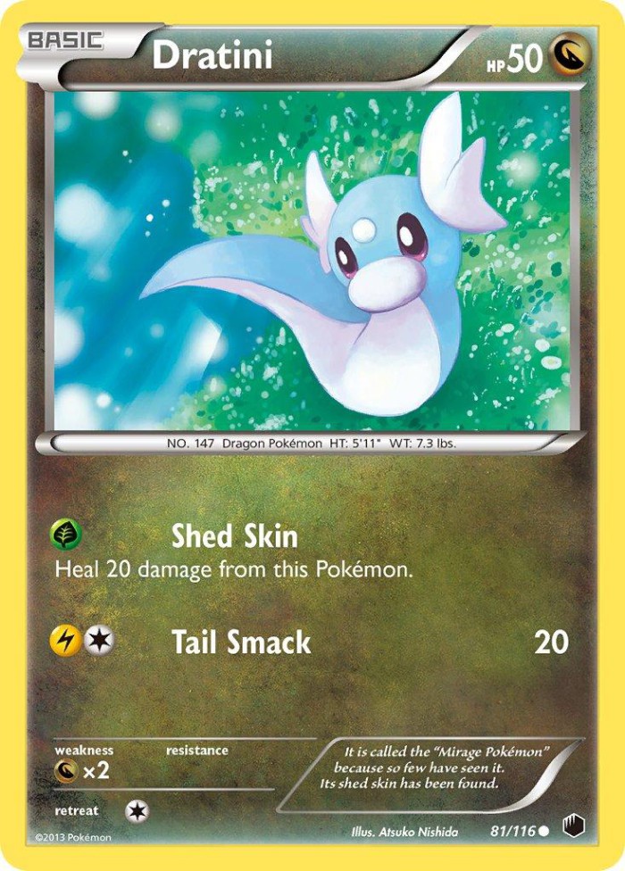 Carte Pokémon: Dratini [Minidraco]