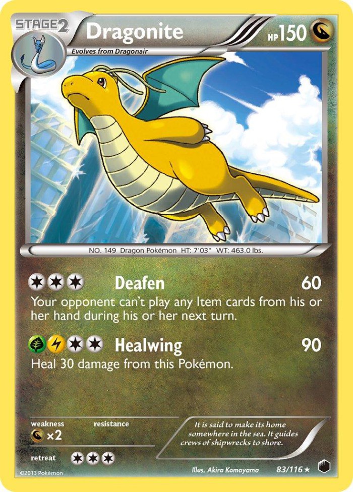 Carte Pokémon: Dragonite [Dracolosse]