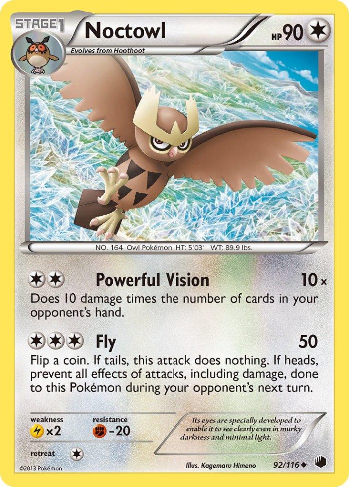 Carte Pokémon: Noctowl [Noarfang]