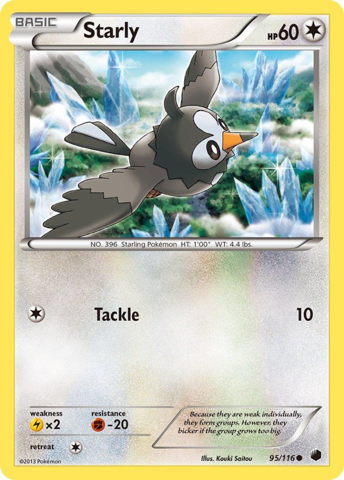 Carte Pokémon: Starly [Étourmi]