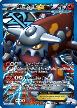 Carte Pokémon: Heatran EX