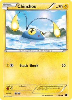 Carte Pokémon: Chinchou